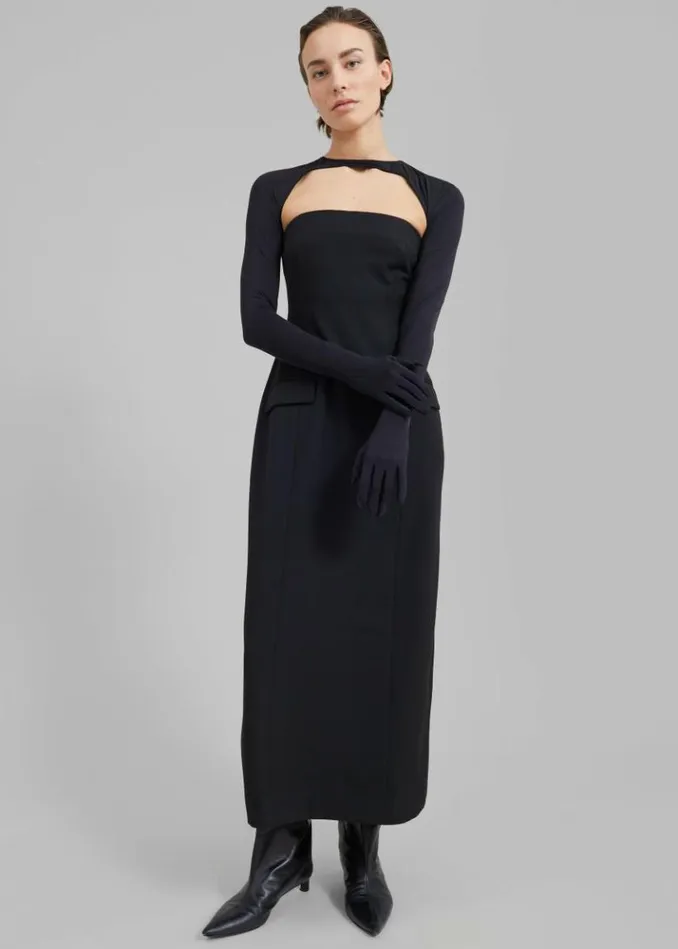 Women The Frankie Shop Beaufille Callie Dress 8211 Black Black