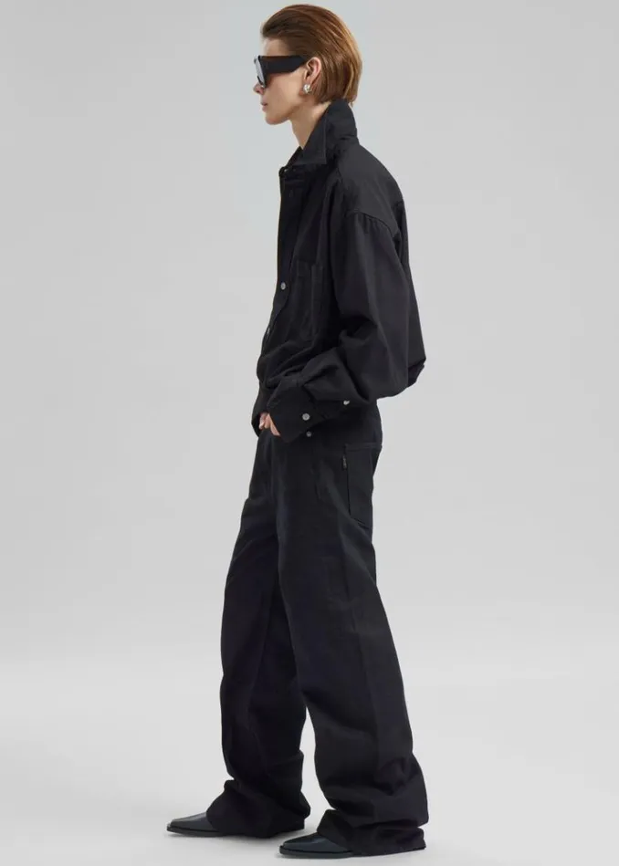 Women The Frankie Shop Haikure Tilda Jumpsuit 8211 Black Stone Black Stone