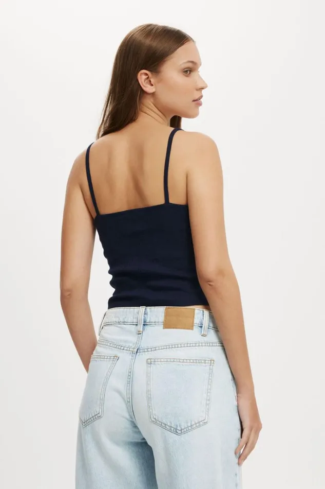 Women Tops Cotton On Darcie Strappy Cami Winter Night