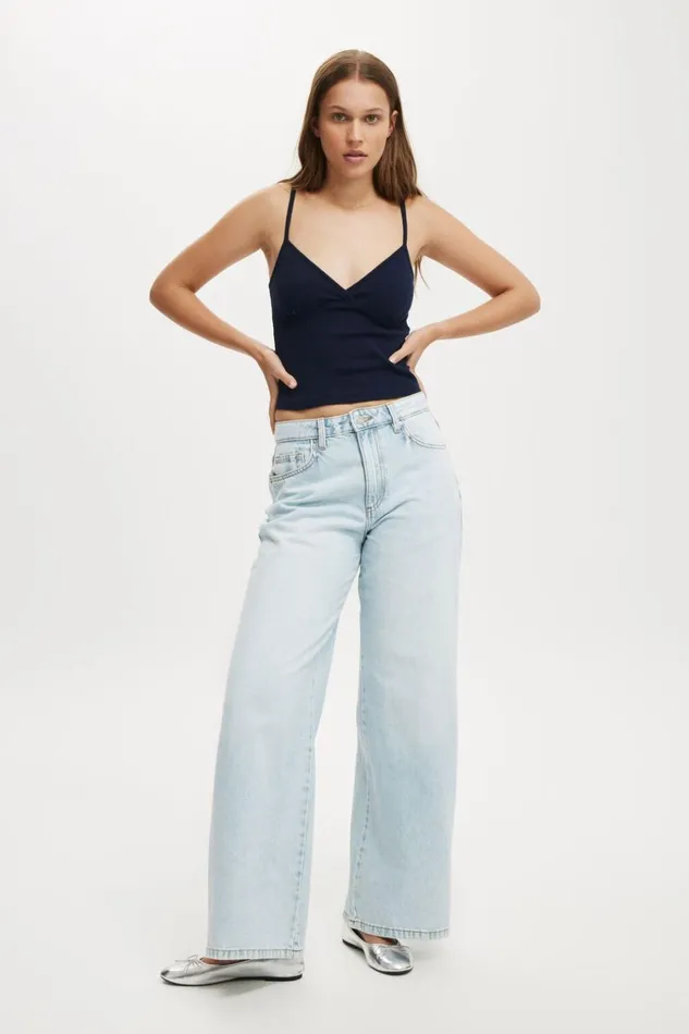 Women Tops Cotton On Darcie Strappy Cami Winter Night
