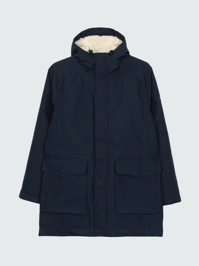 Women Vellus Waterproof Parka Navy Finisterre Jackets Coats and Gilets