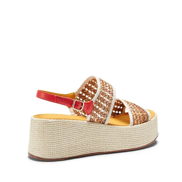 Women Wedge Sandal Almond Fratelli Rossetti Sandals Women Wedge Sandal Almond Fratelli Rossetti Sandals