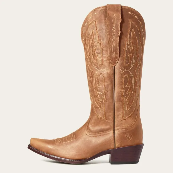 Women Western Boots Ariat Heritage X Toe Elastic Wide Calf Western Boot Distressed Brown Women Western Boots Ariat Heritage X Toe Elastic Wide Calf Western Boot Distressed Brown