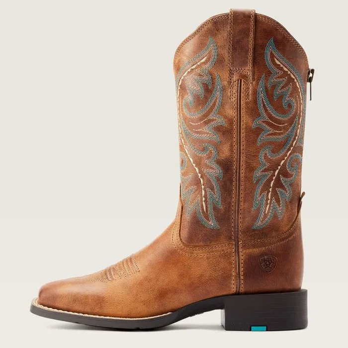 Women Western Boots Ariat Round Up Back Zip Western Boot Desert Sand Women Western Boots Ariat Round Up Back Zip Western Boot Desert Sand