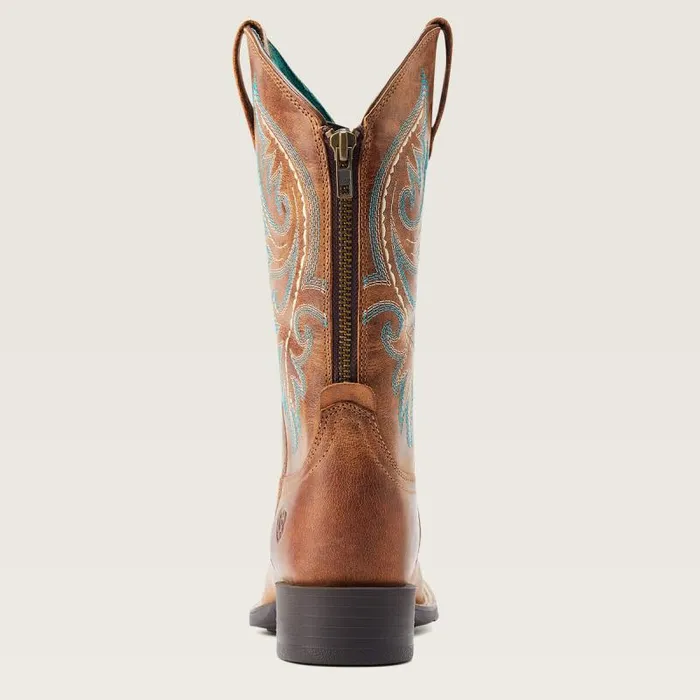 Women Western Boots Ariat Round Up Back Zip Western Boot Desert Sand Women Western Boots Ariat Round Up Back Zip Western Boot Desert Sand