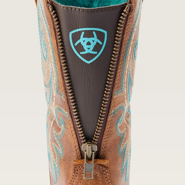 Women Western Boots Ariat Round Up Back Zip Western Boot Desert Sand Women Western Boots Ariat Round Up Back Zip Western Boot Desert Sand