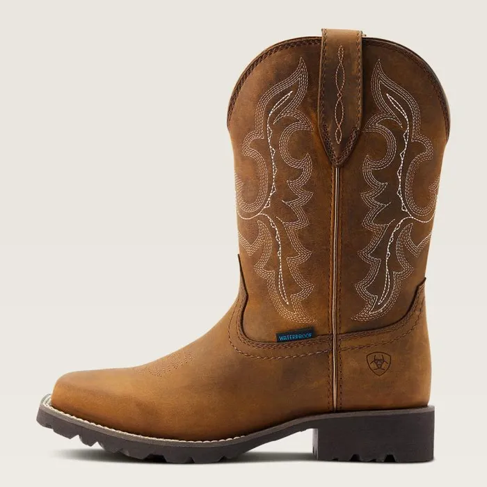 Women Western Boots Ariat Unbridled Rancher Waterproof Western Boot Oily Distressed Tan Women Western Boots Ariat Unbridled Rancher Waterproof Western Boot Oily Distressed Tan