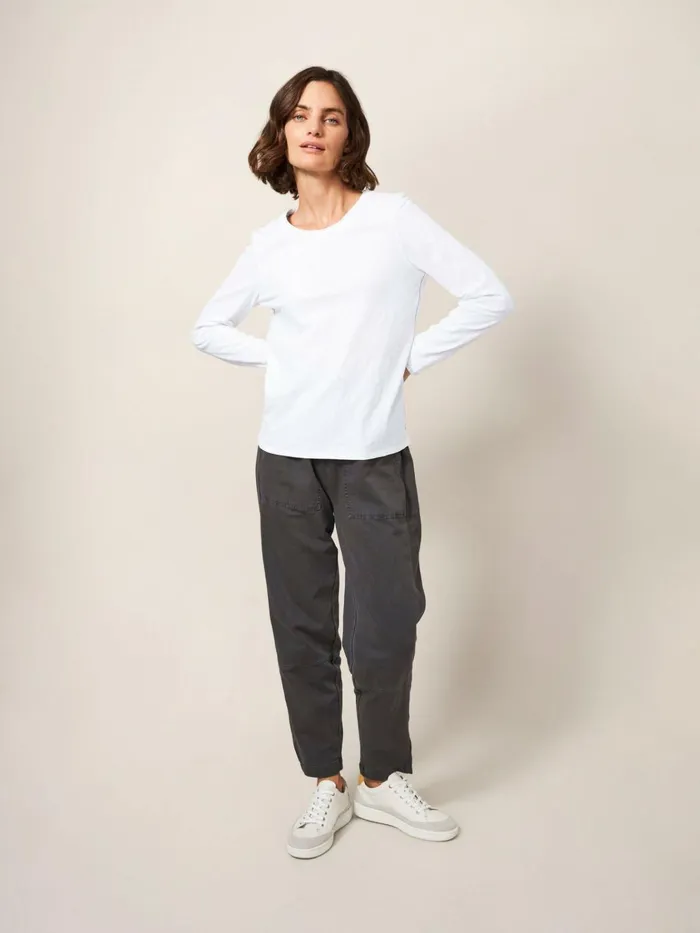 Women White Stuff Tops And Tshirts ANNABEL LS TEE Brilliant White Women White Stuff Tops And Tshirts ANNABEL LS TEE Brilliant White