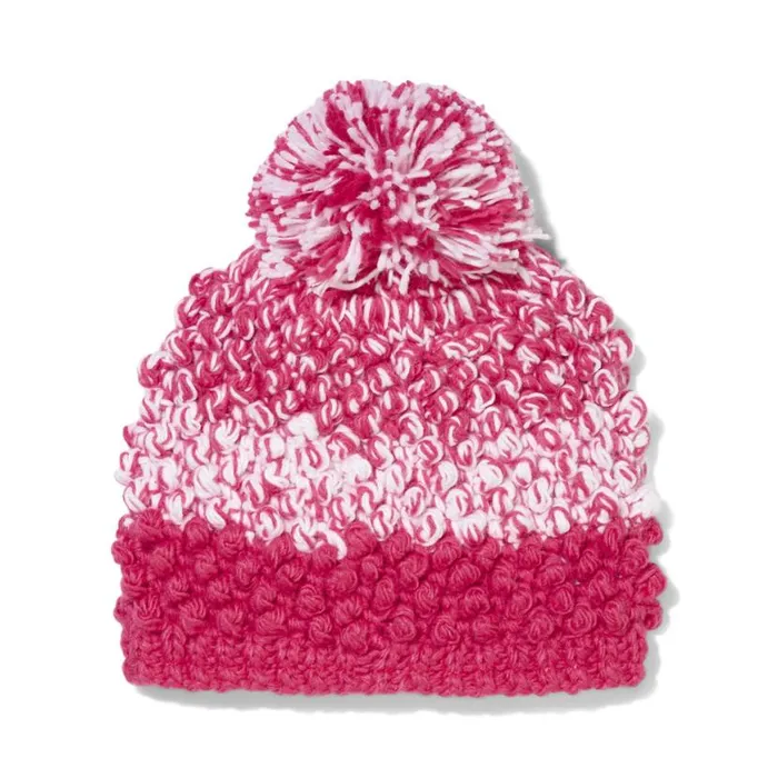 Womens Brrr Berry Pom Pink Spyder Hats