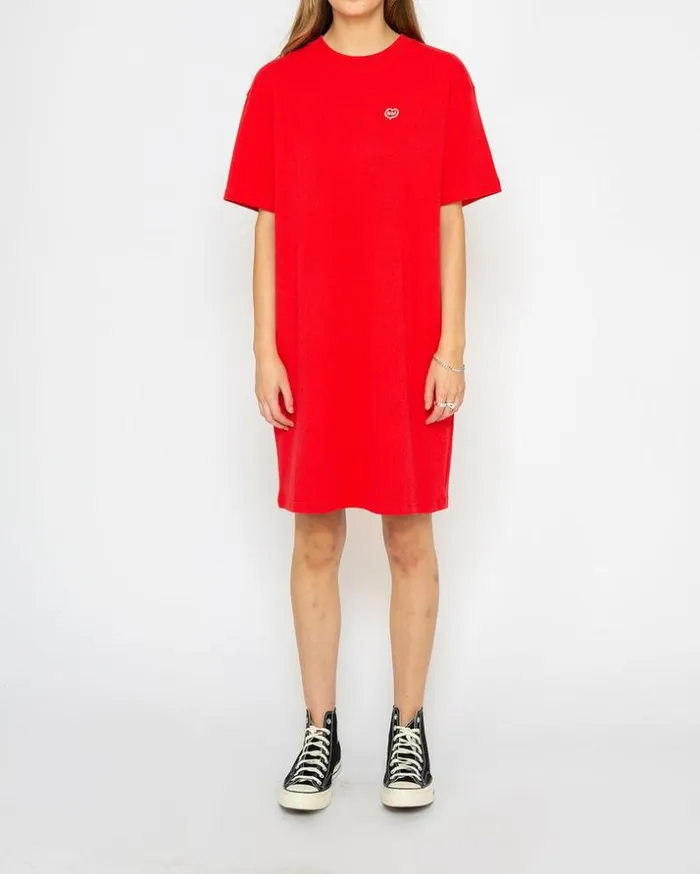 Womens Deus Ex Machina Dresses True Romance Dress 8211 Rocco Red Rocco Red