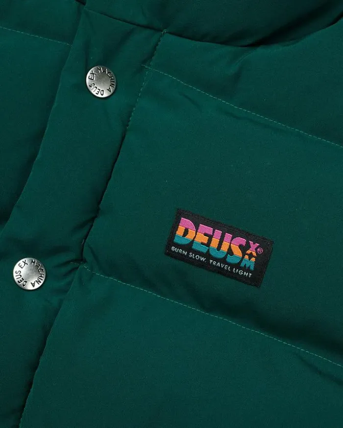 Womens Deus Ex Machina Jackets Cadettes Puffer Vest 8211 Trek Green Trek Green Womens Deus Ex Machina Jackets Cadettes Puffer Vest 8211 Trek Green Trek Green