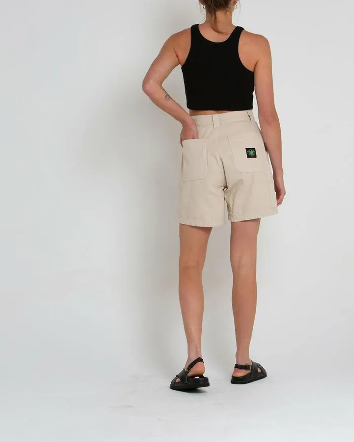 Womens Deus Ex Machina Shorts High Fidelity Short 8211 Dirty White Dirty White Womens Deus Ex Machina Shorts High Fidelity Short 8211 Dirty White Dirty White