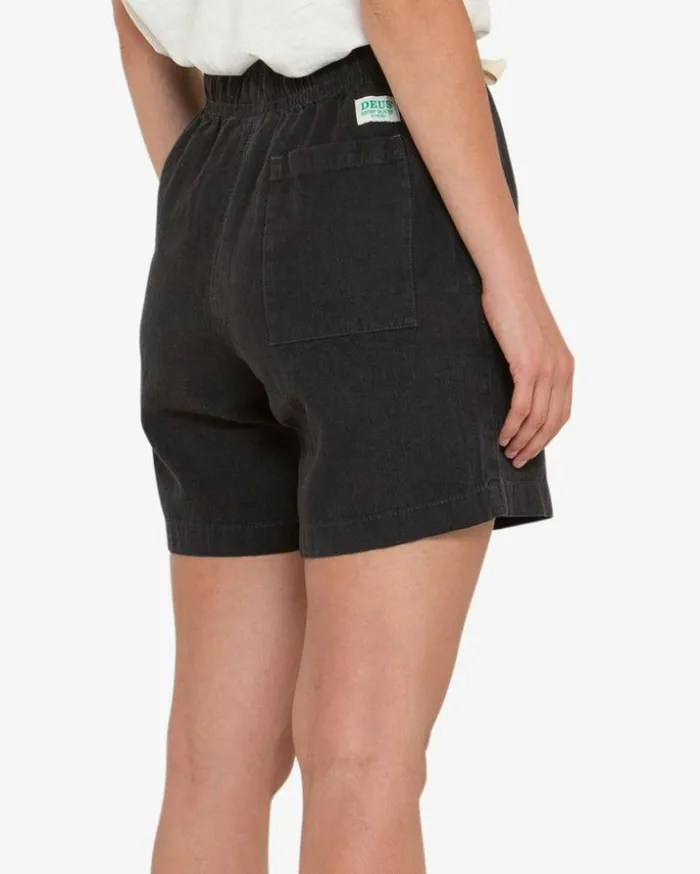 Womens Deus Ex Machina Shorts Natalie Short 8211 Anthracite Anthracite Womens Deus Ex Machina Shorts Natalie Short 8211 Anthracite Anthracite
