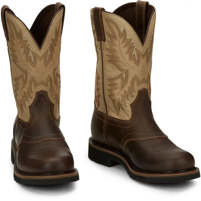 Work Men Justin Boots Superintendent 11034 Work Boot Golden Brown 040brown041 Work Men Justin Boots Superintendent 11034 Work Boot Golden Brown 040brown041