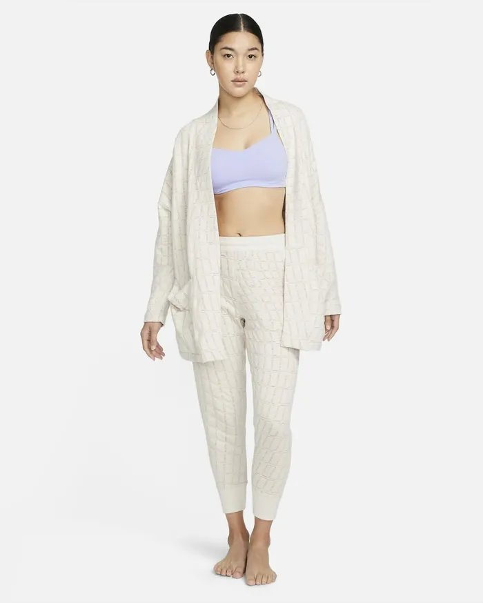 Yoga Women Nike Yoga ThermaFIT Luxe Light Orewood Brown