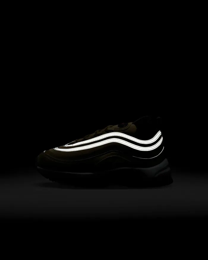 Younger Kids 3 8211 7 Years Kids Nike Air Max 97 Metallic Goldblackwhiteuniversity Red