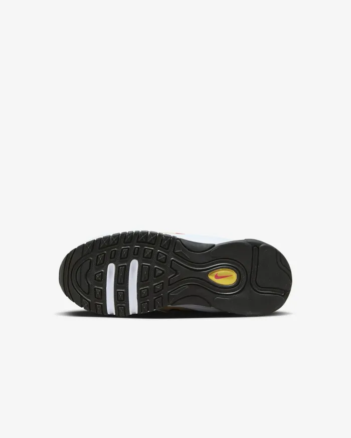 Younger Kids 3 8211 7 Years Kids Nike Air Max 97 Metallic Goldblackwhiteuniversity Red