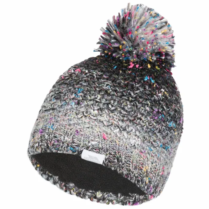 Zabella Adults Knitted Beanie Cosmic Blue Women Trespass Hats